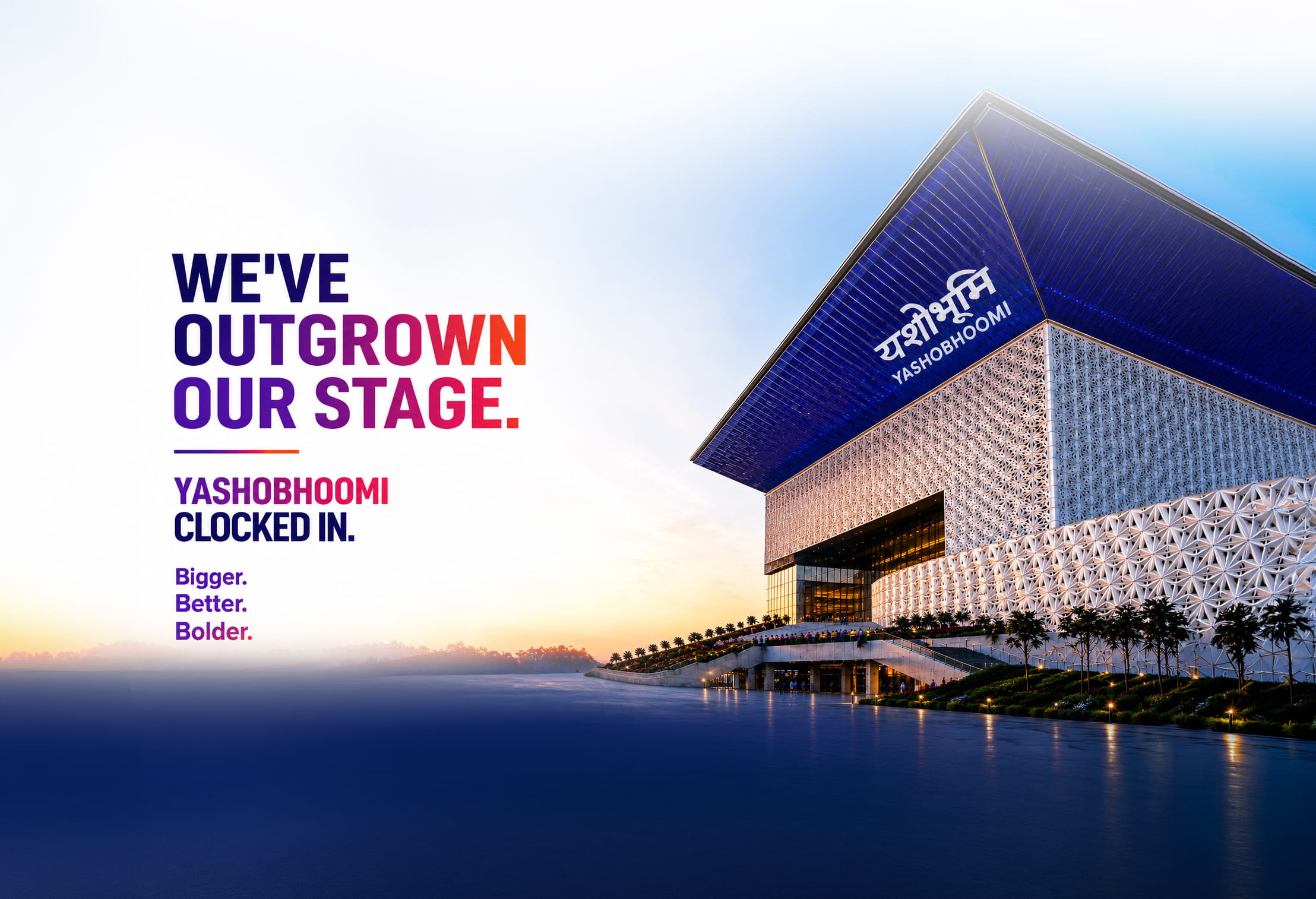 Yashobhoomi Convention Centre, Dwarka, New Delhi — conference venue